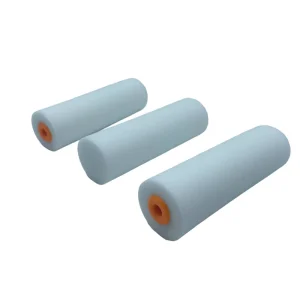 4″ White Mini Sponge Paint Roller for DIY and Industrial Use, High Absorbency