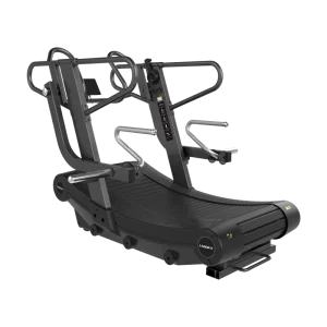 4 in 1 Non Motorized Curved Treadmill Adjustable Resistance Self Powered Running Machine Gym Fitness Equipment for Training