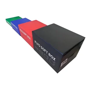 4-in-1 PVC Foam Soft Eco-Friendly Anti-Slip Adjustable Height Gymnastics Plyometric Jump Box Direct
