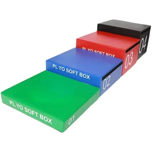 4-in-1 PVC Plyometric Jump Box for Indoor Fitness and CrossFit