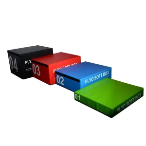4-in-1 PVC Soft Plyo Jump Box for Progressive Training