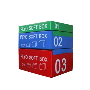 4-in-1 Polyester Soft Plyo Box for Jump Training and Sit-Ups