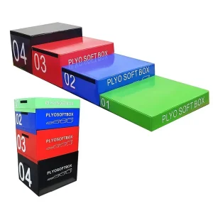 4-in-1 Soft Foam Plyometric Box for Adult and Kids Training