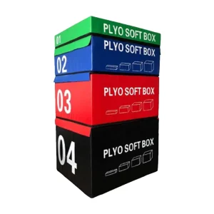 4-in-1 Soft Plyometric Jump Box for Strength Training