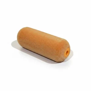 4 in Mini Flocked Foam Paint Roller Sleeve with Quick-Release Frame for DIY