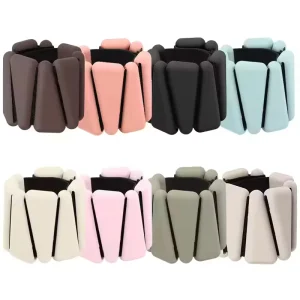 4 lb Pair (2 lb Each) Silicone Ankle and Wrist Weights