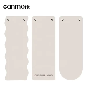 4.5 mm Natural Rubber Non-Slip Yoga Mat with Hanging Hole, Multiple Colors