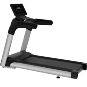 4.5HP AC Variable-Frequency Commercial Treadmill with 24 Intelligent Programs, LED Display, Speaker, and Heart Rate Monitor
