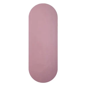 4.5mm Natural Rubber PU Non-Slip Arch Oval Curve Yoga Mat Set for Home Gym Fitness