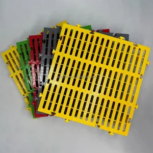 40*40*4.0 Anti Slip Eco Friendly PP Floor Tiles for Apartment Car Wash Shows Interlocking Installation 3D Model