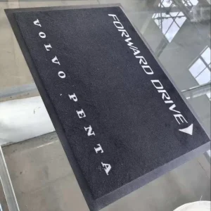 40*60 cm Custom Size Digital Printing Logo Rug Shaped Carpet Foot Mat Indoor or Outdoor