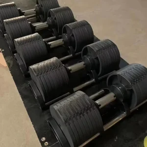 40 kg Adjustable Dumbbell Set for Strength Training Bodybuilding and Fitness