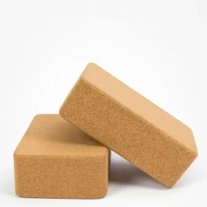400g Natural Cork Yoga Block, Non-Slip, for Yoga and Pilates