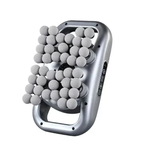 42-Head Rechargeable Muscle Massager with Red-Light Vibration 5-Speed 2000mAh Battery for Home Use
