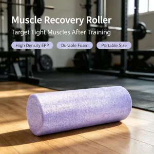 45 CM Solid Smooth EPP Foam Massage Roller Muscle Relaxation for Back Leg Yoga Pilates Fitness Home Gym