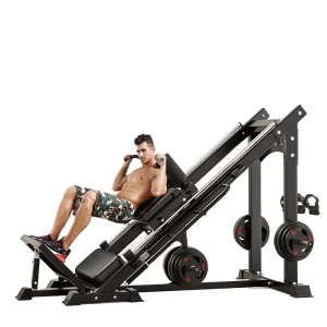 45-Degree Incline Leg Press Hack Squat Machine for Home and Commercial Gyms