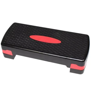 45 cm Adjustable Aerobic Exercise Step Platform Non-Slip Trainer Deck