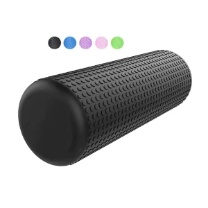 45 cm High-Density Round EVA Foam Roller for Exercise and Muscle Recovery
