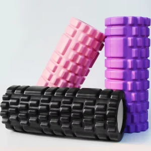 45cm EVA Foam Yoga Roller With Removable Cover PVC Core Muscle Massage Roller