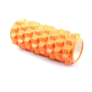 45cm Mini Foam Yoga Roller with PVC Tube Core and Soft EVA Foam for Muscle Massage and Recovery