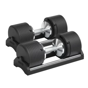45kg Adjustable Cast Iron Dumbbell with Quick Weight Adjustment for Home Gym Strength Training