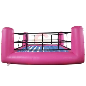 4×4 m (13×13 ft) Interactive Inflatable Wrestling Boxing Ring Joust Arena Obstacle Course