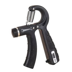 5-100KG Adjustable Finger Strength Hand Grip Metal Silicone Electronic Hand Grip for Arm Training with Custom Logo