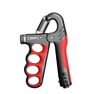 5-100kg (11-220lb) Adjustable Hand Grip Strength Trainer with Anti-Slip Handle