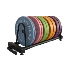 5-25KG Full Rubber Colored Barbell Bumper Plate with LB Markings