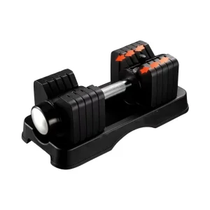 5-55 Lb Select Weight Adjustable Dumbbell Set Twist Lock for Home Gym