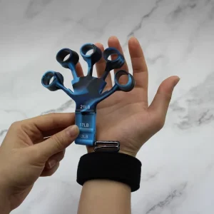5-Finger Silicone Wrist and Thumb Grip Set for Forearm and Grip Strength Training