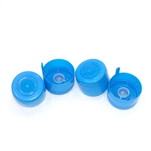5 Gallon Caps with 55mm Neck Non-Spill Design BPA-Free PE for 18.9L 19L 20L Water Cooler and Mineral Water Plant