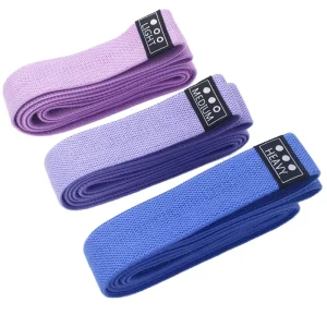 5-Level Latex Elastic Hip Circle Resistance Band Set