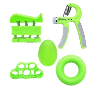 5-Pack Adjustable Resistance Hand Gripper Set for Forearm Strengthening