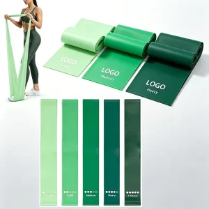 5 Piece TPE Resistance Mini Band Set for Hip and Glute Exercise Loop Yoga Workout