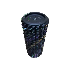 5-Speed Electric Vibrating Foam Roller, Rechargeable, Custom Printing for Yoga and Gym Exercise