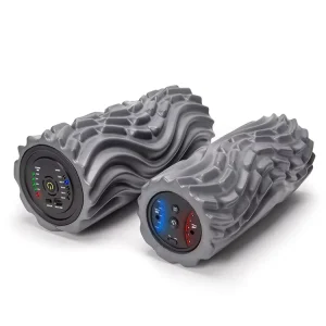 5-Speed Electric Vibrating Foam Roller for Deep Tissue Muscle Massage and Recovery