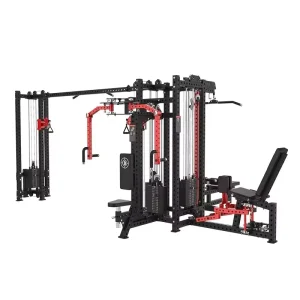 5 Station Fitness Steel Sports Machine for Strength Training Multigym Safety Features for Leg Arm Bodybuilding Chest Exercise