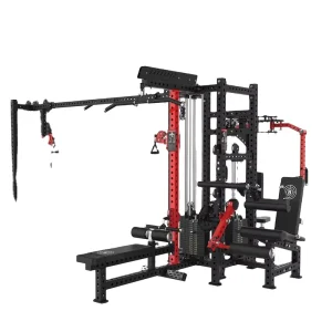 5-Station Multi-Station Gym Machine Jungle Gym for Multidimensional Strength Training