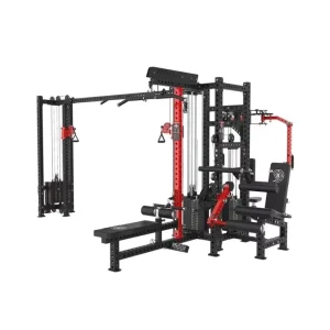 5-Station Multifunction Trainer Fitness Machine Commercial Gym Equipment
