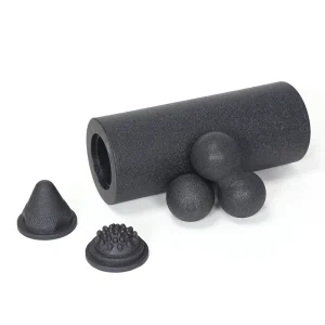 5 in 1 EPP Fascia Foam Roller Set with Duo Ball Trigger Massager for Fitness Muscle Pain Relief and Physical Therapy