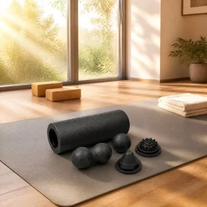 5-in-1 High-Density EPP Yoga Foam Roller Set with Attachments for Yoga Pilates Physical Therapy Gym and Home