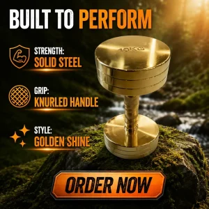 5 kg Electroplated Chrome Dumbbell and Barbell Set