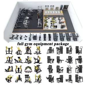 500㎡ Commercial Gym Design and Complete Equipment Package with One-Stop Service