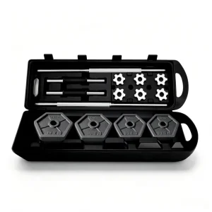 50KG Hexagonal Adjustable Dumbbell Set for Fitness and Weightlifting