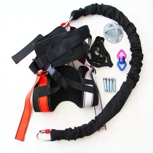 50kg-130kg Adjustable Tension Straps & Yoga Ropes Safety Bungee Dance Fitness Belt for Adult Aerial Yoga Jumping Equipment