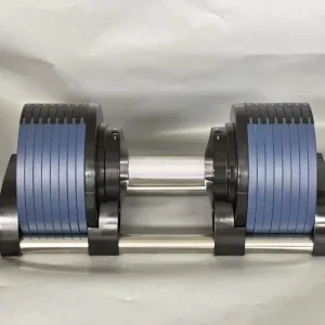 50kg Adjustable Steel Dumbbell Set with 2kg Increments for Gym or Home