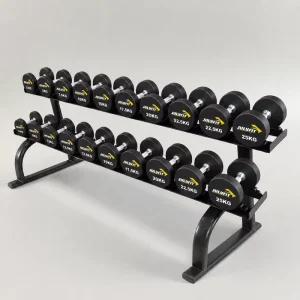 50kg Commercial Gym CPU Dumbbell Set with Rack