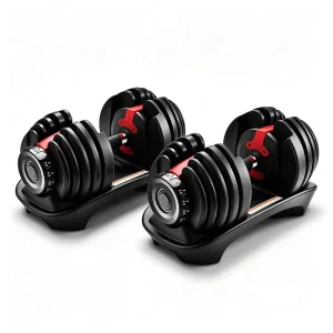 53LBS 24kg Multi Weight Adjustable Dumbbell Set Home Gym Strength Training Equipment for Full Body Muscle Workout