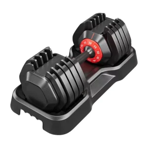 55 lb 10-in-1 Adjustable Dumbbell Weight Set with Anti-Slip Metal Handle